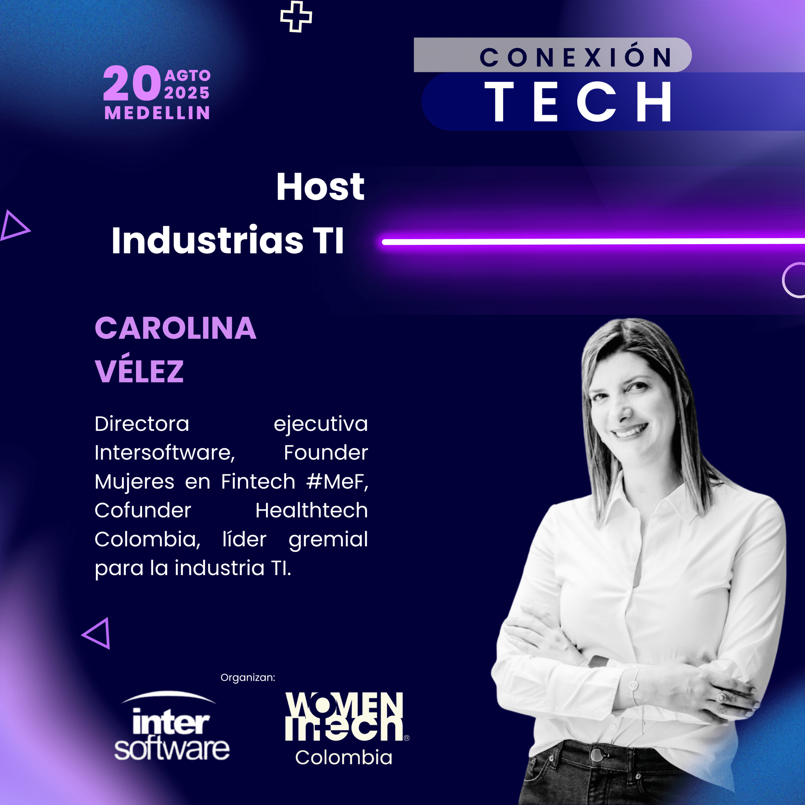 CONEXIÓN TECH 2025: NUESTRA DIRECTORA