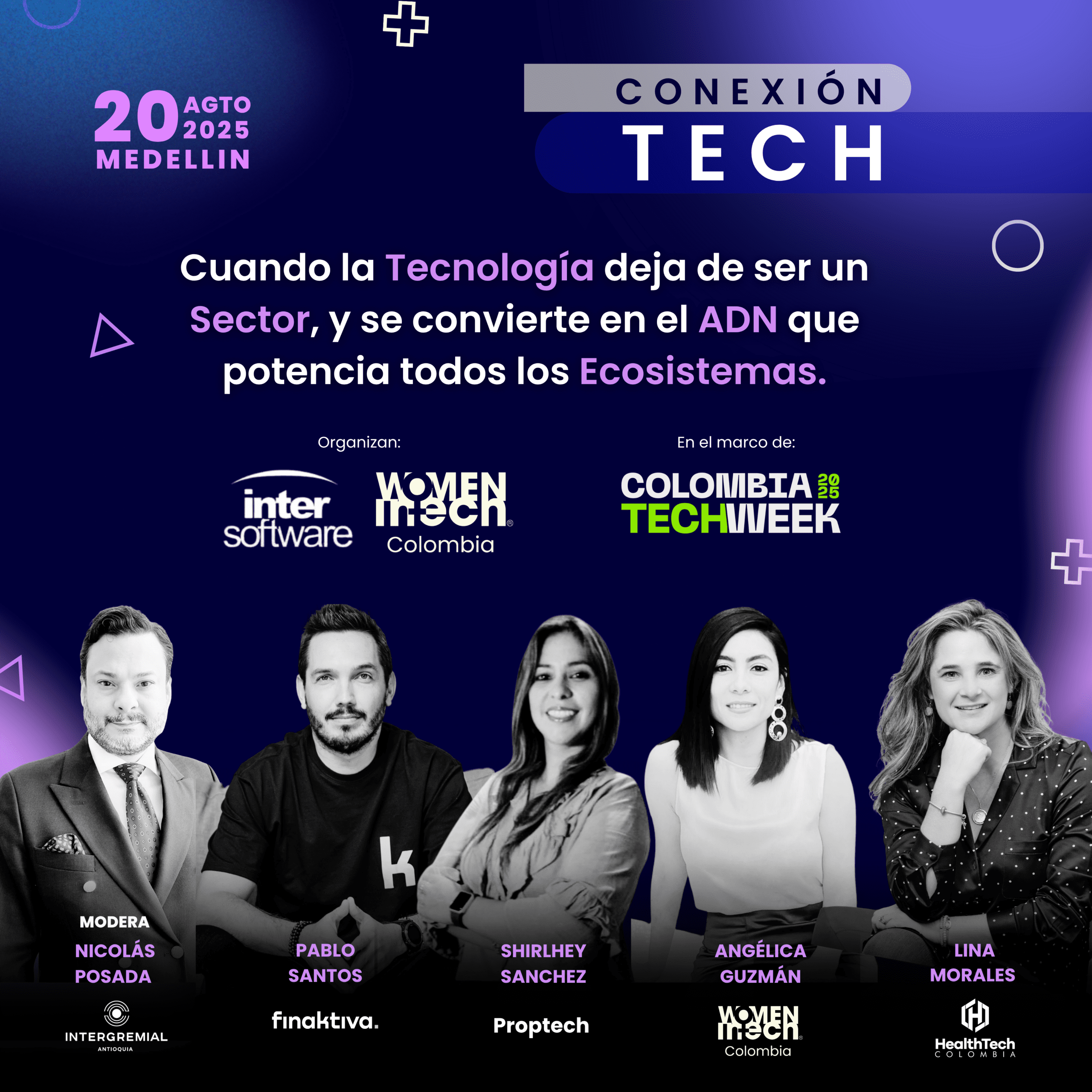 CONEXIÓN TECH 2025: INVITADOS ESPECIALES